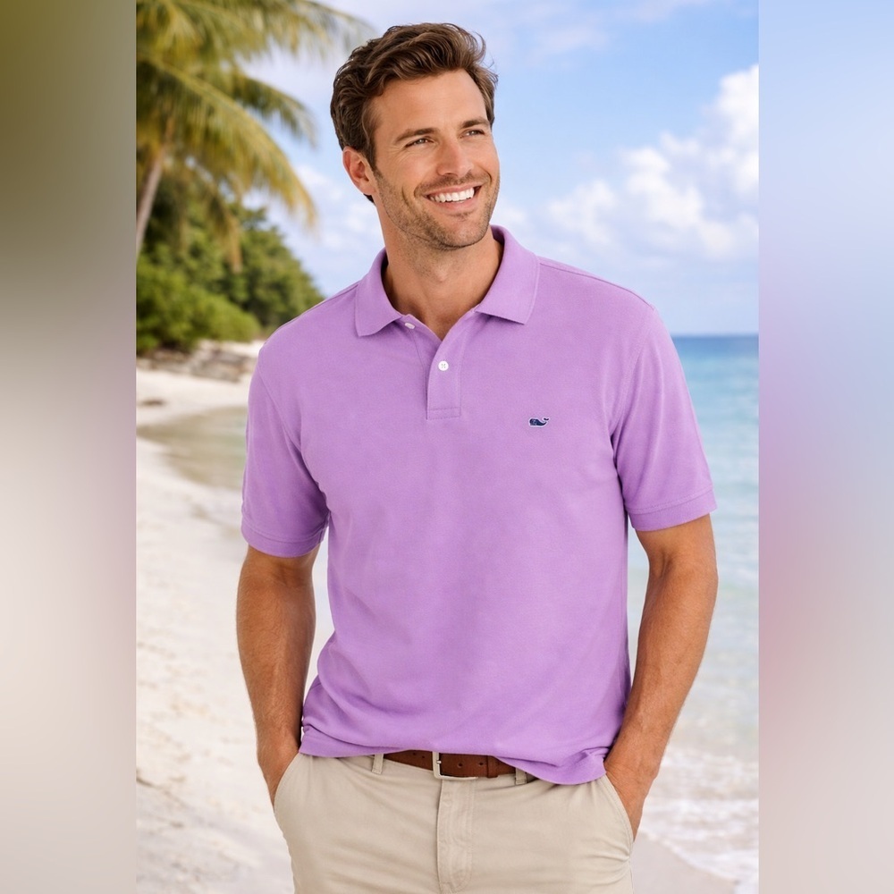 Vineyard Vines Heritage Pique Polo!